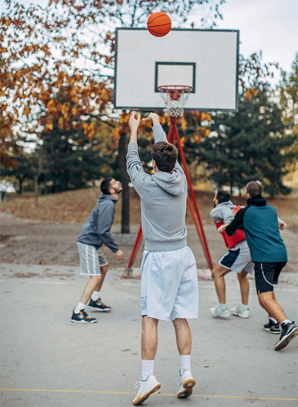 Let TUCE brand basketball rack to help people release stress during sports