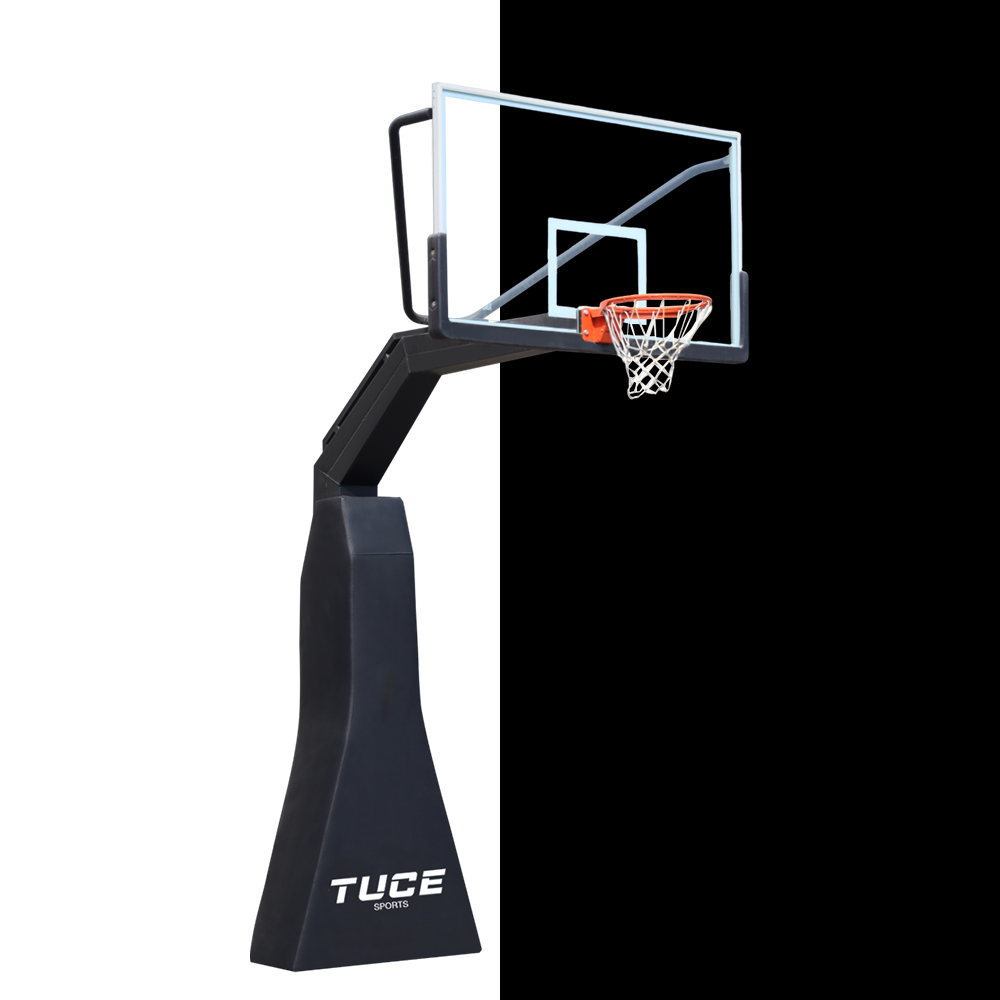 Buried conical basketball stand with soft sheath TCJ-109A