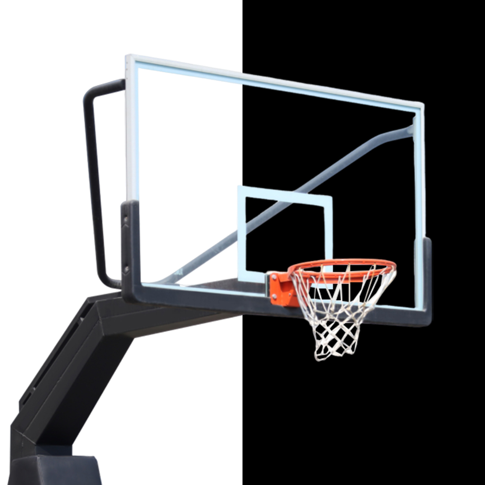 Buried conical basketball stand with soft sheath TCJ-109A